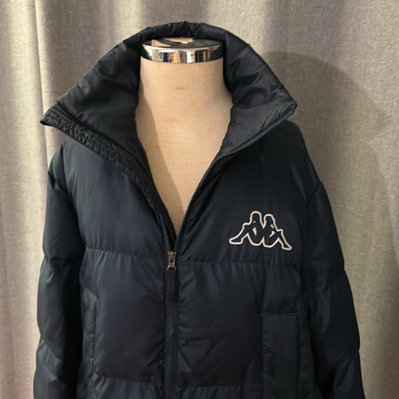 Kappa woman’s navy coat / parka in navy blue - Picture 2 of 6